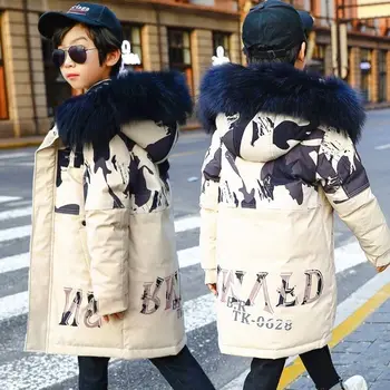 2020 New Baby Boys Clothing Winter Jacket Girl Coat Cool Cute Hooded Colored Fur Collar Child Clothes Thick Outerwear 5-14 Years
2020 New Baby Boys Clothing Winter Jacket Girl Coat Cool Cute Hooded Colored Fur Collar Child Clothes Thick Outerwear 5-14 Years