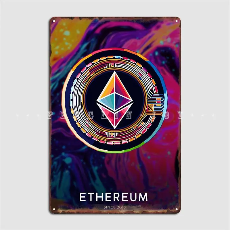 Ethereum Metal Plaque Poster Club Bar Wall Decor Pub Custom Tin Sign Poster
Ethereum Metal Plaque Poster Club Bar Wall Decor Pub Custom Tin Sign Poster