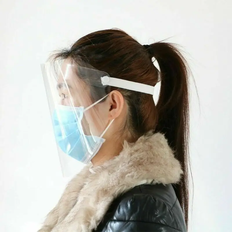 2020 Protective Adjustable Anti Dust-proof Full Face Cover Mask Visor Shield Droplet Windproof Face Shield Washable Gadget Tool
2020 Protective Adjustable Anti Dust-proof Full Face Cover Mask Visor Shield Droplet Windproof Face Shield Washable Gadget Tool