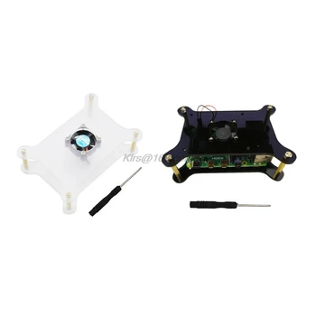 Clear Transparent Acrylic Case Box Cover Shell with Cooling Fan Screwdriver for Raspberry Pi 4 Model B/3B+/3B/2B
Clear Transparent Acrylic Case Box Cover Shell with Cooling Fan Screwdriver for Raspberry Pi 4 Model B/3B+/3B/2B