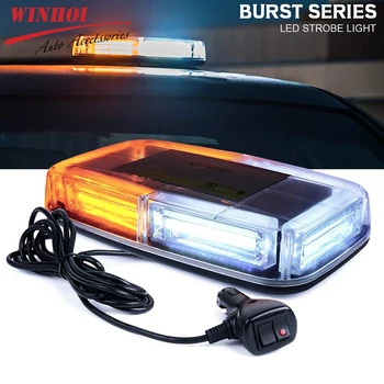 COB Led Flash Car Strobe Light 12V 24V PC Plastic Warning Light Truck Roof Flashing Emergency Light Bar For School Bus Trailer
COB Led Flash Car Strobe Light 12V 24V PC Plastic Warning Light Truck Roof Flashing Emergency Light Bar For School Bus Trailer
