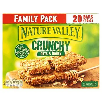 Nature Valley Croccante Muesli Bar Avena E Miele Family Pack 10 X 42G
Nature Valley Croccante Muesli Bar Avena E Miele Family Pack 10 X 42G