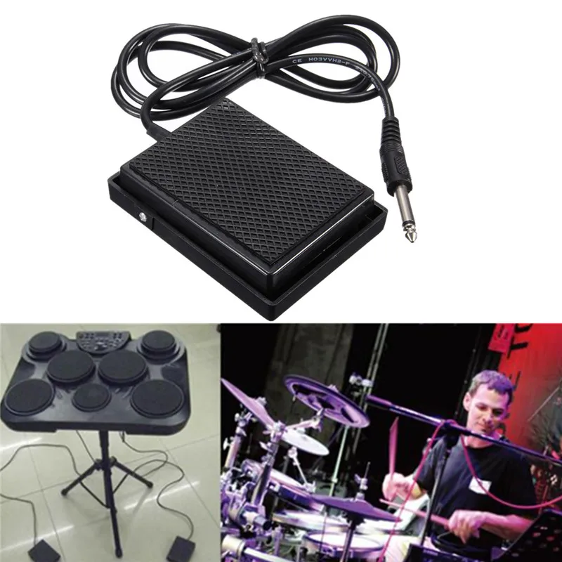 Universal Electronic Piano Foot Sustain Pedal Controller Switch Compatible Damper Pedal Keyboards
Universal Electronic Piano Foot Sustain Pedal Controller Switch Compatible Damper Pedal Keyboards
