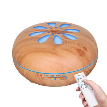 550ml Ultrasonic Wood Grain Air Humidifier Essential Oil Aroma Diffuser Aromatherapy Cool Mist Humidifier with Light for Home
550ml Ultrasonic Wood Grain Air Humidifier Essential Oil Aroma Diffuser Aromatherapy Cool Mist Humidifier with Light for Home