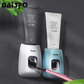 BAISPO Automatic Toothpaste Squeezer Wall Mounted Dust-Proof Toothpaste Dispenser Toothbrush Holder Bathroom Accessories Sets
BAISPO Automatic Toothpaste Squeezer Wall Mounted Dust-Proof Toothpaste Dispenser Toothbrush Holder Bathroom Accessories Sets