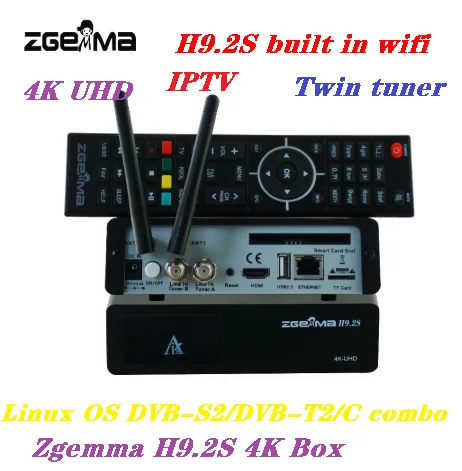 2019 Newest UHD 4K ZGEMMA H9.2H DVB-S2/ DVB-C/T2 H.265 Enigma2 Linux 4.1 system DVB decoder receiver with Ultra-fast Quad-core
2019 Newest UHD 4K ZGEMMA H9.2H DVB-S2/ DVB-C/T2 H.265 Enigma2 Linux 4.1 system DVB decoder receiver with Ultra-fast Quad-core