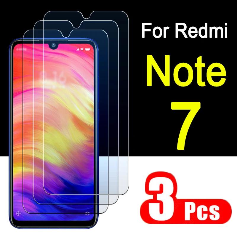 Защитное стекло для redmi note 7 закаленное xiaomi readmi note7 7note not not7 ksiomi xiomi Armored 3