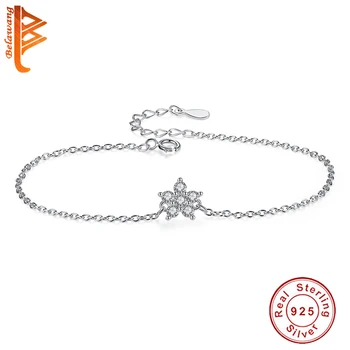 BELAWANG Genuine 925 Sterling Silver Luminous Magnolia Flower Women Bracelets Clear CZ Fashion Bracelet Jewelry Making Gift
BELAWANG Genuine 925 Sterling Silver Luminous Magnolia Flower Women Bracelets Clear CZ Fashion Bracelet Jewelry Making Gift