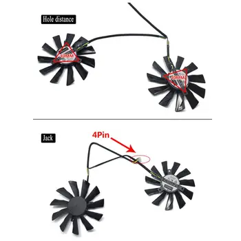 PLD10010B12HH 95mm GTX780Ti 780 750Ti 660 760 Fan 40mm 12V 0.40A 4Pin for MSI R9 270X 280X 290 290X Cooling Fan R9JB
PLD10010B12HH 95mm GTX780Ti 780 750Ti 660 760 Fan 40mm 12V 0.40A 4Pin for MSI R9 270X 280X 290 290X Cooling Fan R9JB