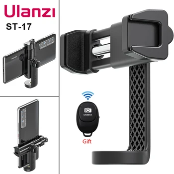 Ulanzi ST-17 360° Rotation Vertical Shooting Smartphone Clip Mount Holder Cold Shoe Vlog Tripod Fill Light For iPhone Android
Ulanzi ST-17 360° Rotation Vertical Shooting Smartphone Clip Mount Holder Cold Shoe Vlog Tripod Fill Light For iPhone Android
