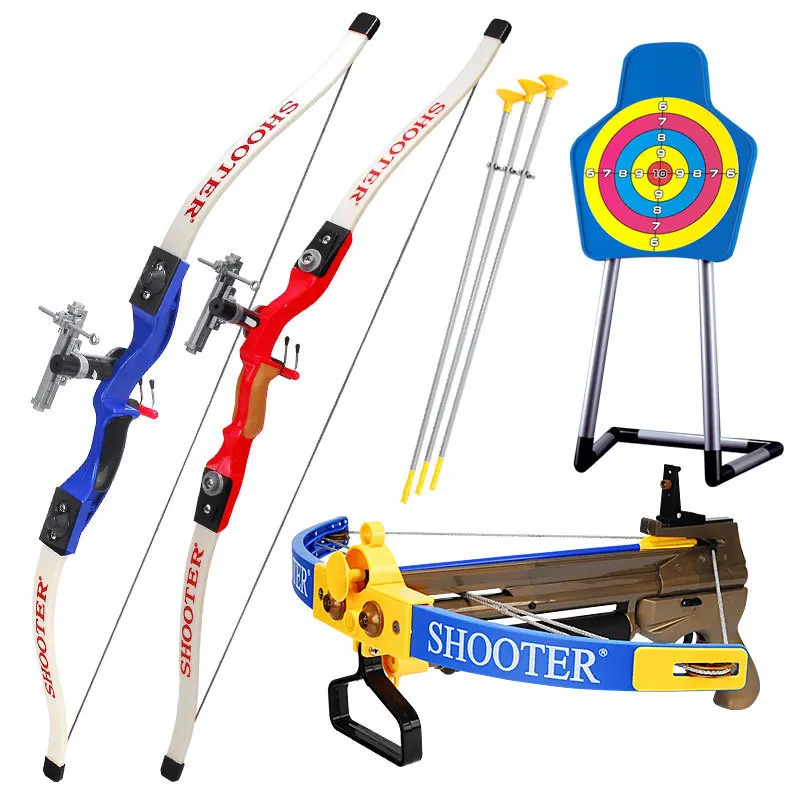 Children Traditional Sucker Bow And Arrow Parent And Child Outdoor Athletic Scenic Area Park Archery Shooting Toy Recurve Suit 
Children Traditional Sucker Bow And Arrow Parent And Child Outdoor Athletic Scenic Area Park Archery Shooting Toy Recurve Suit