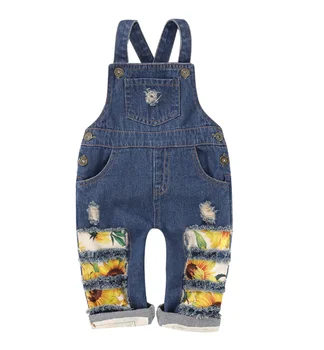 2020 Summer 0-4Y Toddler Kids Baby Girls Overalls Romper Flowers Print Blue Denim Button Straight Long Pants Sunflower Rompers
2020 Summer 0-4Y Toddler Kids Baby Girls Overalls Romper Flowers Print Blue Denim Button Straight Long Pants Sunflower Rompers