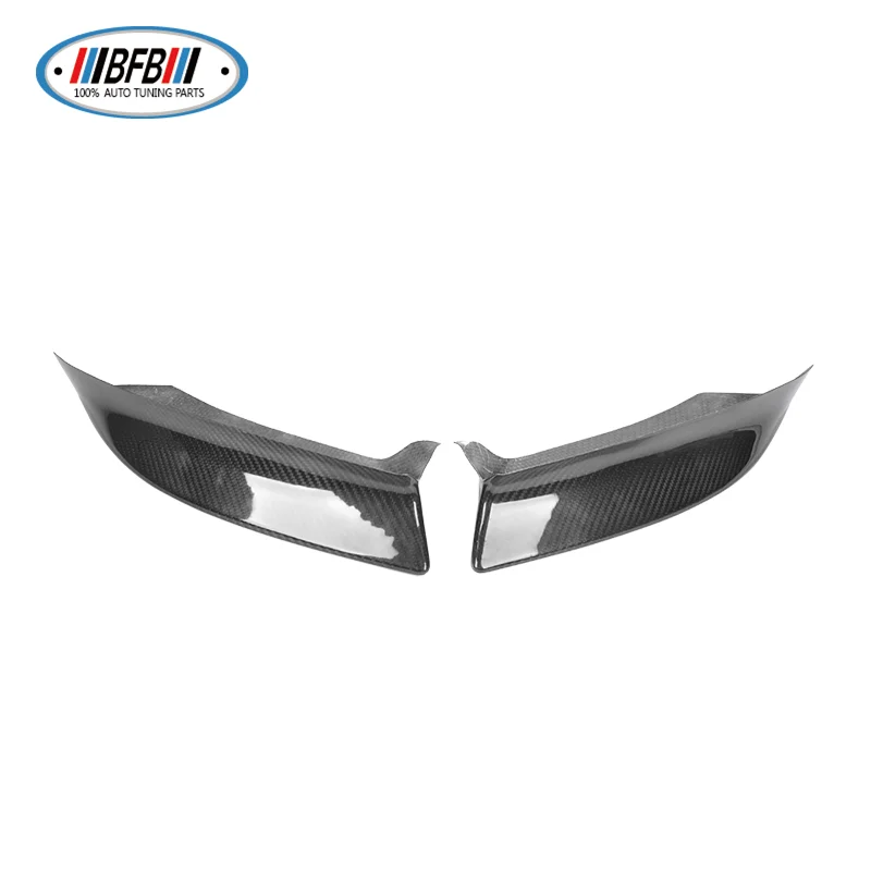 

BFB Dry Carbon Fiber Front Flaps For E46 M P Style Car Bumper Spoiler Splitters 1998-2004