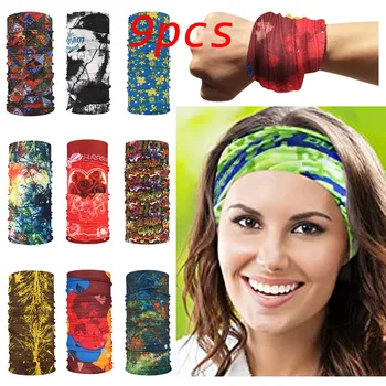 9PCS Magic Masks Scarf Outdoor Headwear Bandana Sport Tube UV Face Mask Workout Hiking Protect the respiratory Windproof
9PCS Magic Masks Scarf Outdoor Headwear Bandana Sport Tube UV Face Mask Workout Hiking Protect the respiratory Windproof