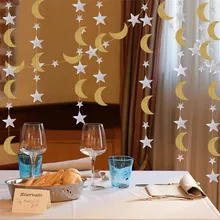 2M Moon Star Paper String Banner Eid Ramadan Party Bunting Garland For Kids Birthday Baby Shower Islamic Festival Party Supplies
2M Moon Star Paper String Banner Eid Ramadan Party Bunting Garland For Kids Birthday Baby Shower Islamic Festival Party Supplies