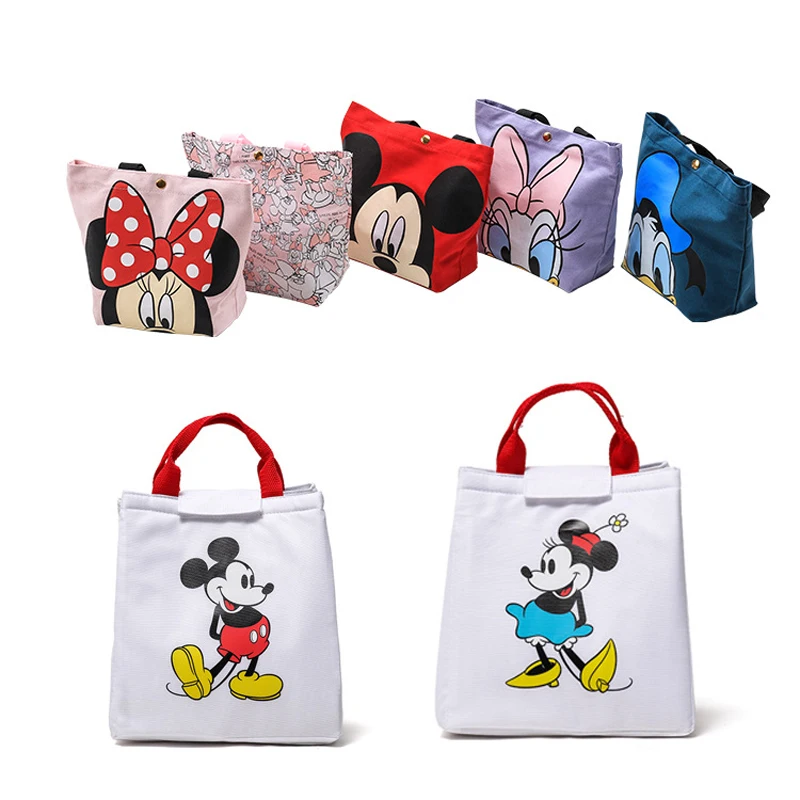Disney Student Lunch Box Carry Bag Mickey Minnie Donald Duck Anime Printing Canvas Bag Office Workers Food Makeup Picnic Bag
Disney Student Lunch Box Carry Bag Mickey Minnie Donald Duck Anime Printing Canvas Bag Office Workers Food Makeup Picnic Bag