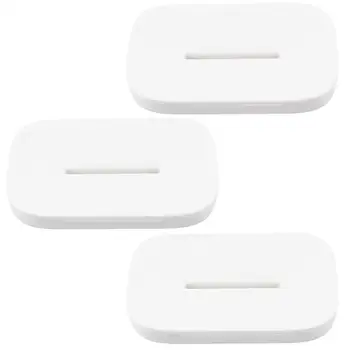 3pcs Soap Draining Dish Plastic Double Layer Soap Rack Soap Dish Soap Container Soap Holder Soap Tray for Kitchen Bathroom
3pcs Soap Draining Dish Plastic Double Layer Soap Rack Soap Dish Soap Container Soap Holder Soap Tray for Kitchen Bathroom