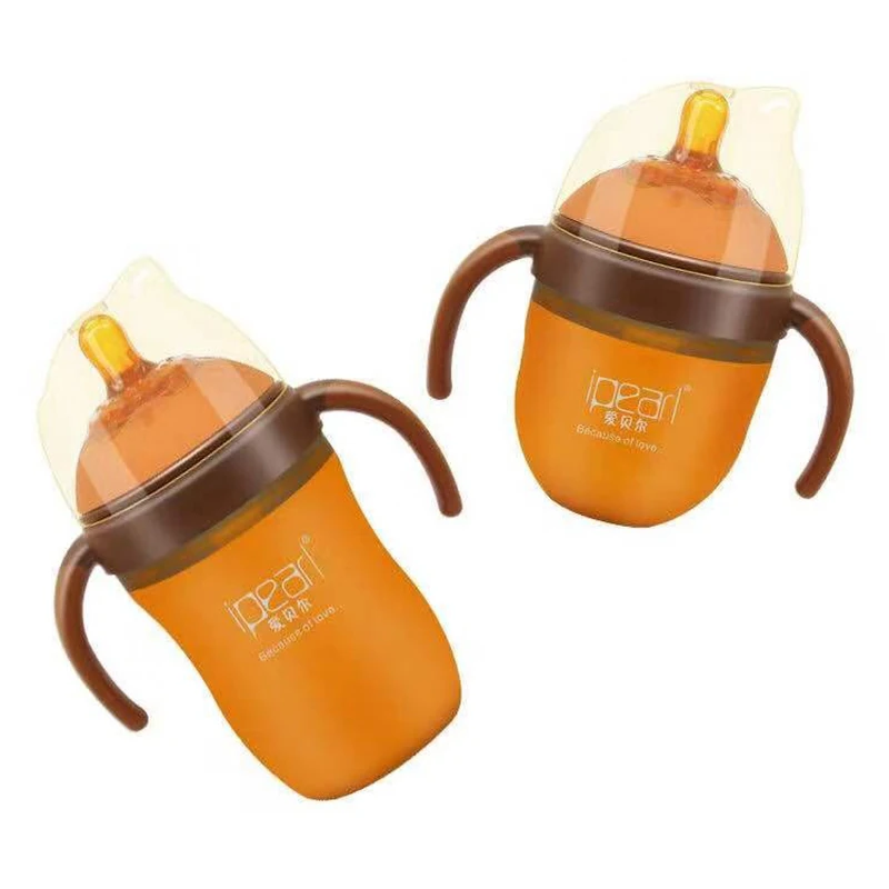 Silicone baby bottle Newborn Baby feeding Imitation Breast baby feeder Soft baby feeding bottle baby bottle feeder 150ml 240ml
Silicone baby bottle Newborn Baby feeding Imitation Breast baby feeder Soft baby feeding bottle baby bottle feeder 150ml 240ml