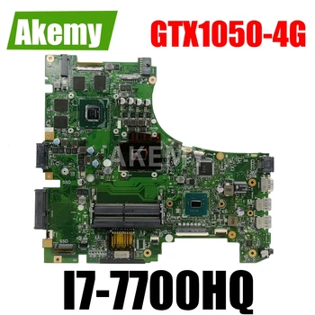 

Akemy GL553VD Laptop motherboard For Asus ROG GL553VE GL553V FX53VD ZX53V original mainboard I7-7700HQ GTX1050-4G
