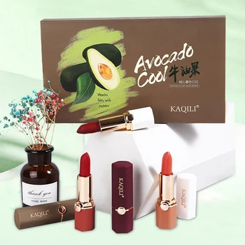 Avocado Matte Nude Lipstick Set Long-lasting Waterproof Easy To Color Lipstick Makeup Set Beauty Lip Tint
Avocado Matte Nude Lipstick Set Long-lasting Waterproof Easy To Color Lipstick Makeup Set Beauty Lip Tint