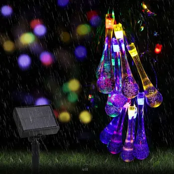 WENHSIN Outdoor Waterproof Solar Light String LED Water Drop Light String Holiday Christmas Decoration Water Drop Light String
WENHSIN Outdoor Waterproof Solar Light String LED Water Drop Light String Holiday Christmas Decoration Water Drop Light String