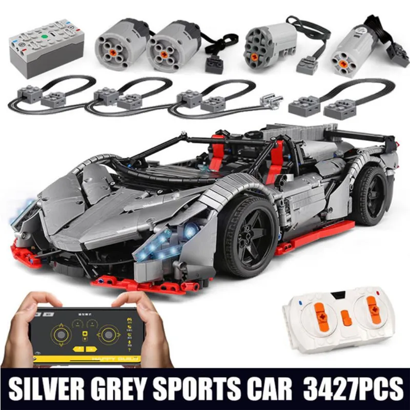 Technic MOC RC Veneno Lamborghinis Roadster Power Function Car Blocks Bricks Kids Remote Control Toy Compatible Lepin 10559
Technic MOC RC Veneno Lamborghinis Roadster Power Function Car Blocks Bricks Kids Remote Control Toy Compatible Lepin 10559
