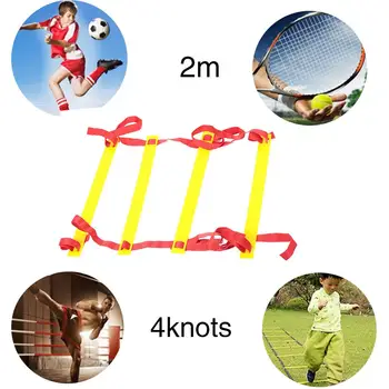 Oxford Cloth Plastic Equipment Step Agility Ladder, Flexibility Sport Soccer Jumping Ladder Training Speed
Oxford Cloth Plastic Equipment Step Agility Ladder, Flexibility Sport Soccer Jumping Ladder Training Speed