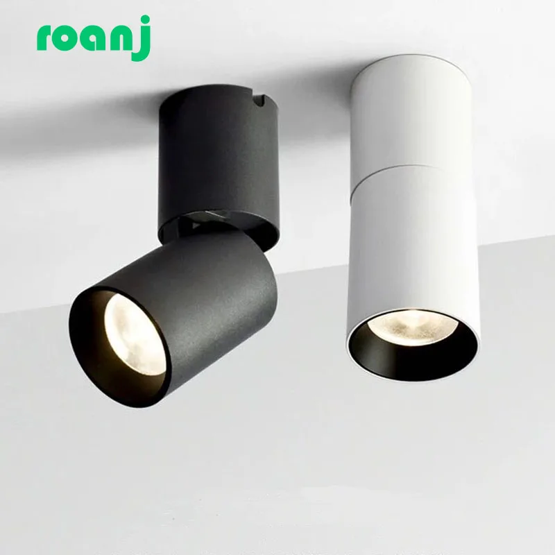 Foldable dimmable LED surface mounted COB spotlight 7W 12W 15Wblack and white shell 360-degree rotatable AC-85-26V ceiling light
Foldable dimmable LED surface mounted COB spotlight 7W 12W 15Wblack and white shell 360-degree rotatable AC-85-26V ceiling light