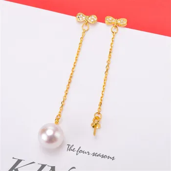 S925 Sterling Silver Flash Design Pearl Earrings Holder Women DIY Pearl Earrings Components Silver Gold Color
S925 Sterling Silver Flash Design Pearl Earrings Holder Women DIY Pearl Earrings Components Silver Gold Color