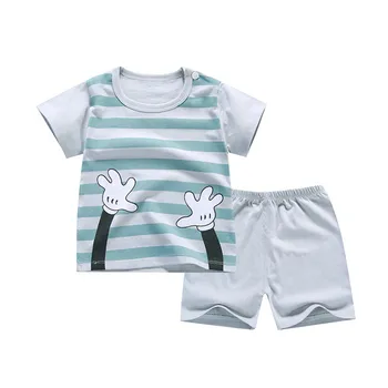Baby Boys Sets Girls suits Bebes Summer Cotton Print T-Shirt+Short Pants 2Pcs Outfits Clothing Baby Boys Fashion Sports Costume 
Baby Boys Sets Girls suits Bebes Summer Cotton Print T-Shirt+Short Pants 2Pcs Outfits Clothing Baby Boys Fashion Sports Costume