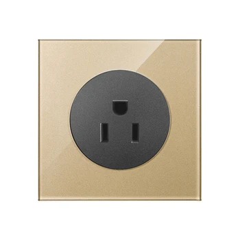 KAMANNI US Wall Power Outlet wifi Gold Glass Crystal Panel Electrical sockets without usb 16A 110V - 240V POP Socket 220v
KAMANNI US Wall Power Outlet wifi Gold Glass Crystal Panel Electrical sockets without usb 16A 110V - 240V POP Socket 220v