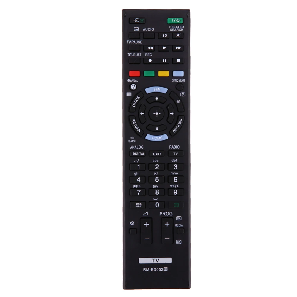 Remote Control Replacement for SONY TV RM-ED050 RM-ED052 RM-ED053 RM-ED060 RM-ED046 RM-ED044 Television Remote Controller
Remote Control Replacement for SONY TV RM-ED050 RM-ED052 RM-ED053 RM-ED060 RM-ED046 RM-ED044 Television Remote Controller