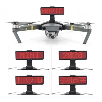 Drone Advertising LED Display Screen w/ Holder Mount Drone Party Flight DIY Programmable for DJI Mavic Pro / Mavic 2 Zoom 2 Pro
Drone Advertising LED Display Screen w/ Holder Mount Drone Party Flight DIY Programmable for DJI Mavic Pro / Mavic 2 Zoom 2 Pro