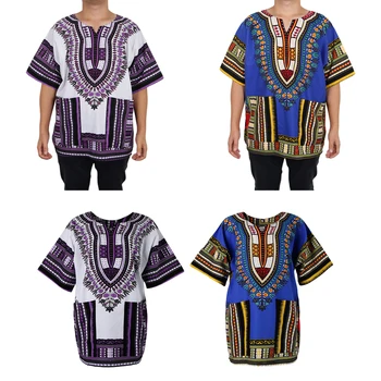 2 Pieces Unisex African Prints Dresses Cotton Dashiki Shirt Ethnic Caftans
2 Pieces Unisex African Prints Dresses Cotton Dashiki Shirt Ethnic Caftans