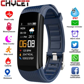 C5S Smart Band Watch Fitness Tracker Bracelet Waterproof IP67 Heart Rate Monitor Smart Bracelet Blood Pressure Monitor Men Women
C5S Smart Band Watch Fitness Tracker Bracelet Waterproof IP67 Heart Rate Monitor Smart Bracelet Blood Pressure Monitor Men Women