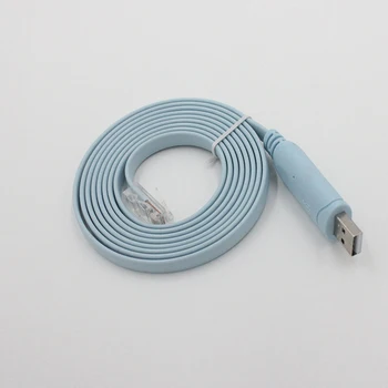 For Cisco Serial Debugging Line Console Cable Connector Routers 1.8M Light Blue USB to RJ45
For Cisco Serial Debugging Line Console Cable Connector Routers 1.8M Light Blue USB to RJ45