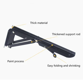 2 Pcs Folding Shelf Bracket Wall Mount Table Hinge Stainless Steel Spring Loaded Supports OCT998
2 Pcs Folding Shelf Bracket Wall Mount Table Hinge Stainless Steel Spring Loaded Supports OCT998