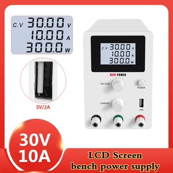 DC Lab Switching Power Supply Adjustable Laboratory Bench Source 30V 10A Digital Voltage Stabilizer 60v 5a LCD screen
DC Lab Switching Power Supply Adjustable Laboratory Bench Source 30V 10A Digital Voltage Stabilizer 60v 5a LCD screen