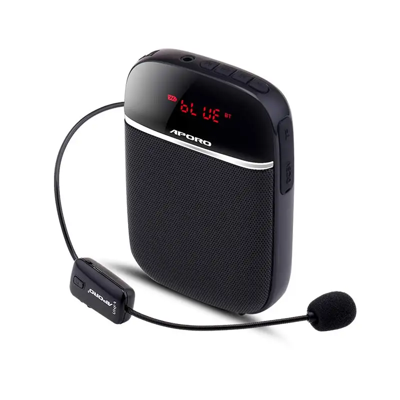 APORO T3 Bluetooth Speaker FM Radio TF Card Music Player With UHF Wireless Microphone Noise Reduction Mini HiFi Voice Amplifier
APORO T3 Bluetooth Speaker FM Radio TF Card Music Player With UHF Wireless Microphone Noise Reduction Mini HiFi Voice Amplifier