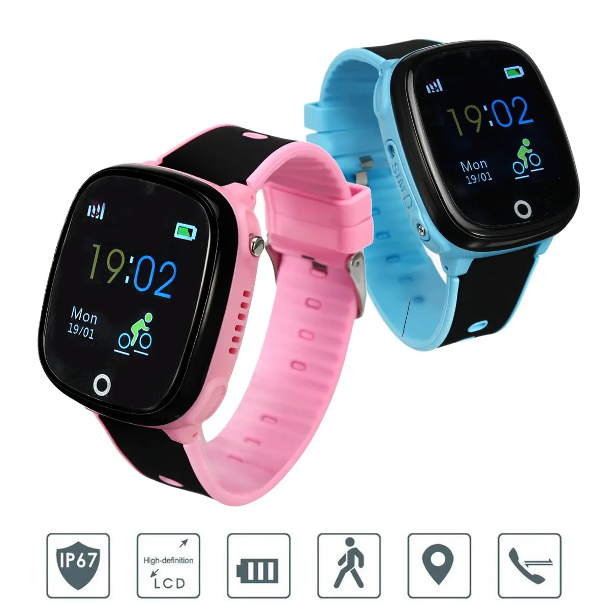 Smart Watches GPS Multiple Positioning Watch Smart LCD Screen Sports Watches IOS Smart Band IP67 Waterproof Smartwatch For Child
Smart Watches GPS Multiple Positioning Watch Smart LCD Screen Sports Watches IOS Smart Band IP67 Waterproof Smartwatch For Child