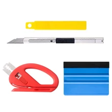 Car Window Tint Tool Squeegee Scraper Vinyl Wrap Film Sticker Wrapping Tool Kit For Dropshipping Fast Delivery 3pcs/4pcs
Car Window Tint Tool Squeegee Scraper Vinyl Wrap Film Sticker Wrapping Tool Kit For Dropshipping Fast Delivery 3pcs/4pcs