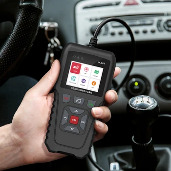 New OBD 2 Auto Fault Code Reader YA301 Full Function OBD2 Scanner Multi-languages Car Diagnostic Tool USB Update PK KW850 CR3001
New OBD 2 Auto Fault Code Reader YA301 Full Function OBD2 Scanner Multi-languages Car Diagnostic Tool USB Update PK KW850 CR3001