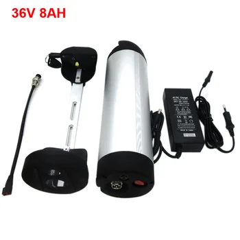 500W 36V E Bike Lithium Battery 36V 8Ah with Water Bottle aluminum case built in 18650 cell 15A BMS with 42V 2A Charger
500W 36V E Bike Lithium Battery 36V 8Ah with Water Bottle aluminum case built in 18650 cell 15A BMS with 42V 2A Charger