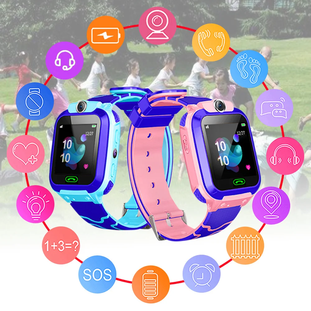 Kids Smart Watch Waterproof SIM Card Dial SOS Camera Children Smart watch for Baby safe Android IOS Phones Locator
Kids Smart Watch Waterproof SIM Card Dial SOS Camera Children Smart watch for Baby safe Android IOS Phones Locator