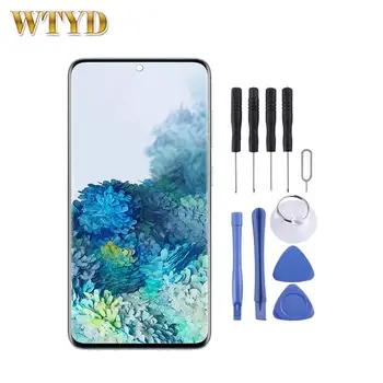 AMOLED Material LCD Screen Digitizer Full Assembly with Frame Display Replacement Part for Galaxy S20 Smartphone Touch Screen
AMOLED Material LCD Screen Digitizer Full Assembly with Frame Display Replacement Part for Galaxy S20 Smartphone Touch Screen