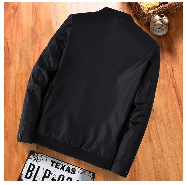 5XL Mens Jacket Autumn Bomber Jacket Coat Male Korean Japan Style Jacket Stand Baseball Collar Fashion Brand Hip Hop Streetwear 14