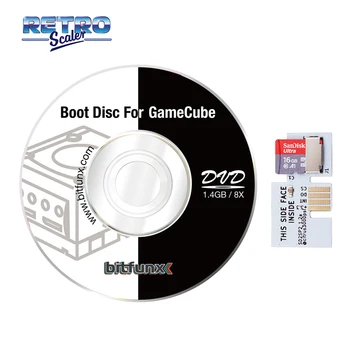 RetroScaler SD2SP2 Reader Adapter with Mini TF Card(NGC Games Installed) + Swiss Boot Disc Mini DVD for Nintendo Gamecube NGC
RetroScaler SD2SP2 Reader Adapter with Mini TF Card(NGC Games Installed) + Swiss Boot Disc Mini DVD for Nintendo Gamecube NGC