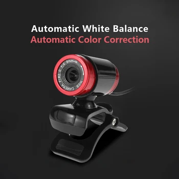 Web Cam USB 2.0 50 Megapixel HD Camera with MIC Clip-on 360 Degree for Desktop Skype Computer PC Laptop Black
Web Cam USB 2.0 50 Megapixel HD Camera with MIC Clip-on 360 Degree for Desktop Skype Computer PC Laptop Black