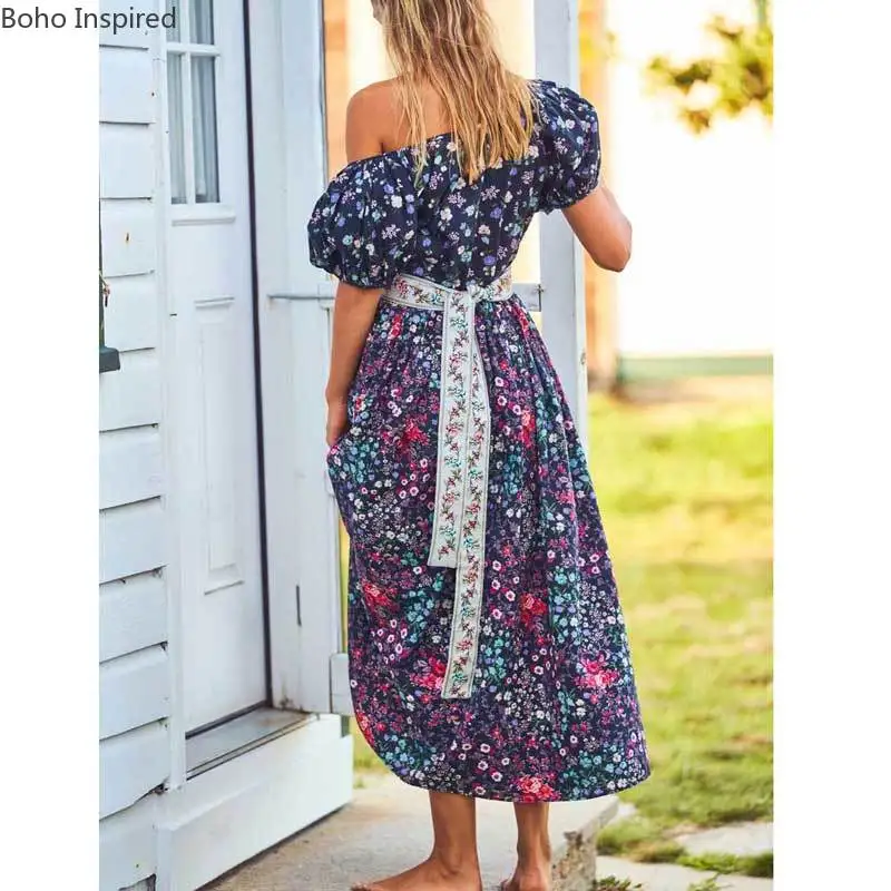 BOHO INSPIRED Lais Maxi Dress mixed floral print long boho dress puff sleeve cute 2020 Spring summer dress new retro women dress
BOHO INSPIRED Lais Maxi Dress mixed floral print long boho dress puff sleeve cute 2020 Spring summer dress new retro women dress