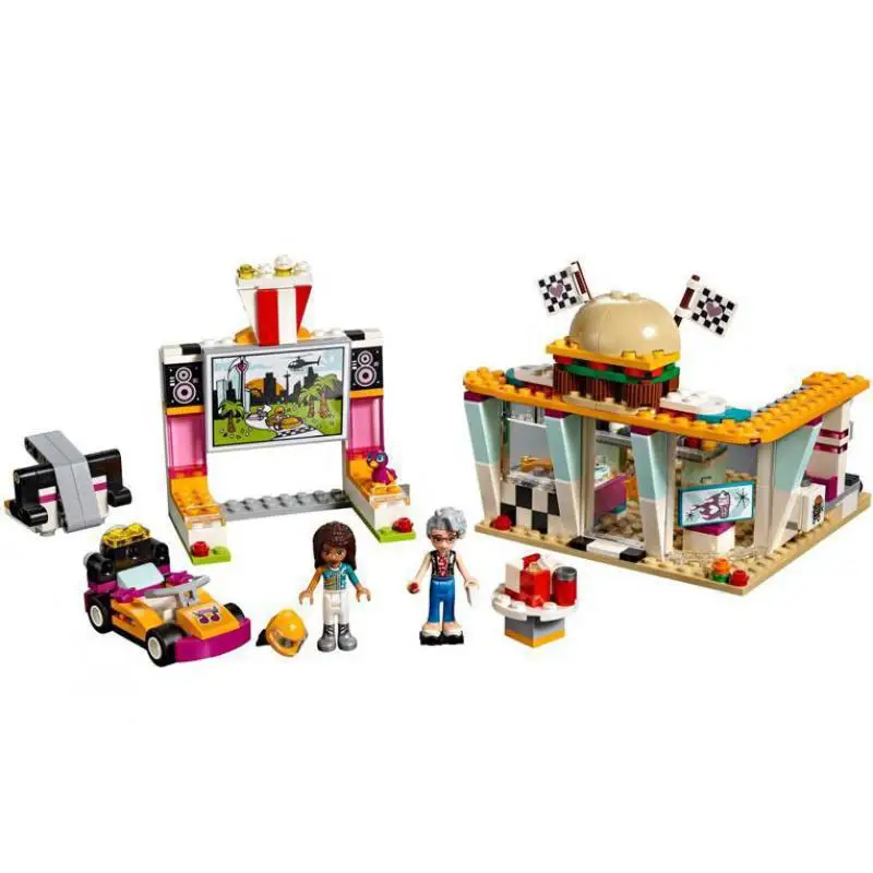 legoinglys 01070 Girls Friends Series The Drifting Diner Model Building Block Brick Set Toys For Children Gift 350pcs 41349
legoinglys 01070 Girls Friends Series The Drifting Diner Model Building Block Brick Set Toys For Children Gift 350pcs 41349